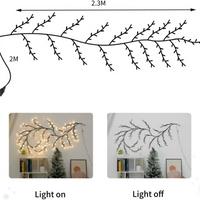 LED Tree Branch Lighted Indoor Home Decor Artificial Plants