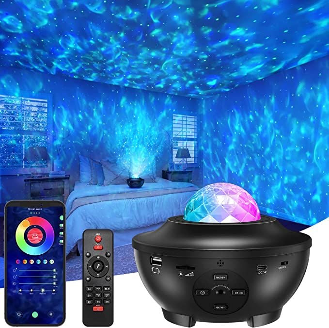 Galaxy Projector With Speaker