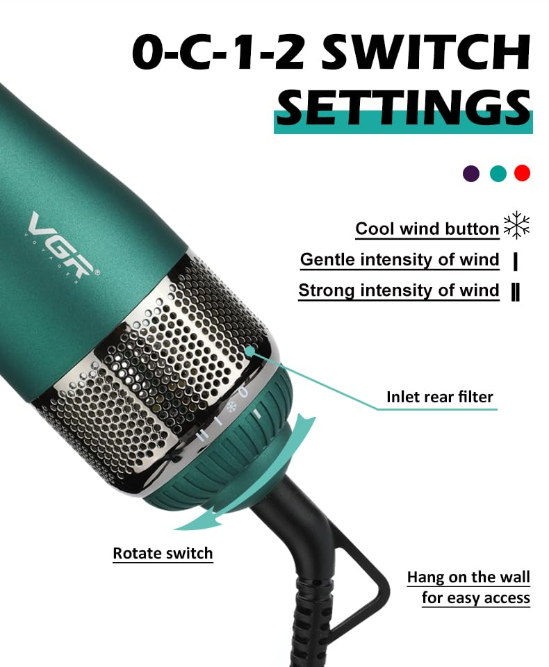 VGR 4-in-1 Hot Air Styler V493