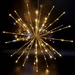 Christmas Starburst Light Lighted Ball 120 LED Firework Lights Twinkle Hanging Ball
