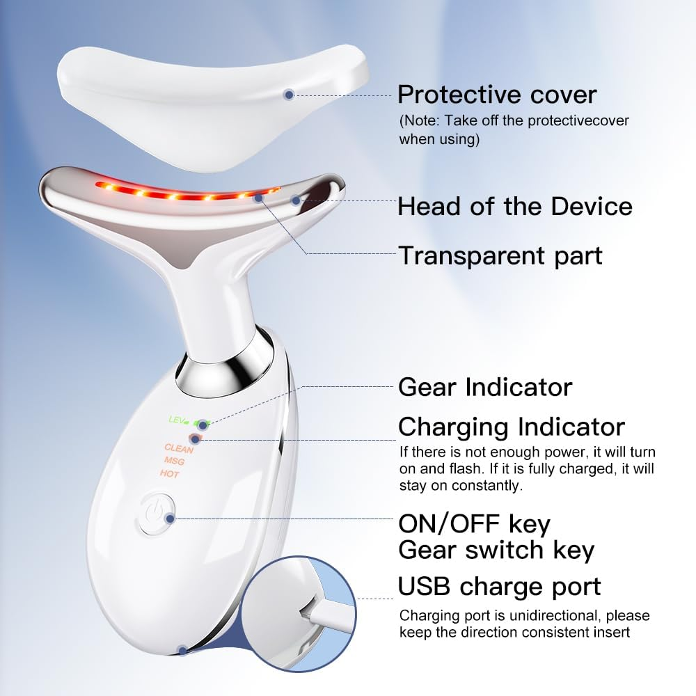 3-in-1 Face & Neck Massager