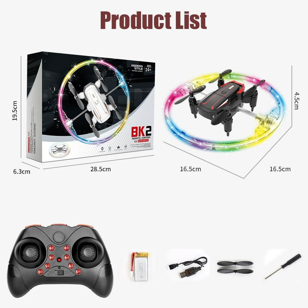BK8 LED Stunt Drone