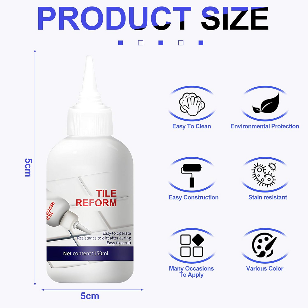 White Tile & Enamel Repair Kit