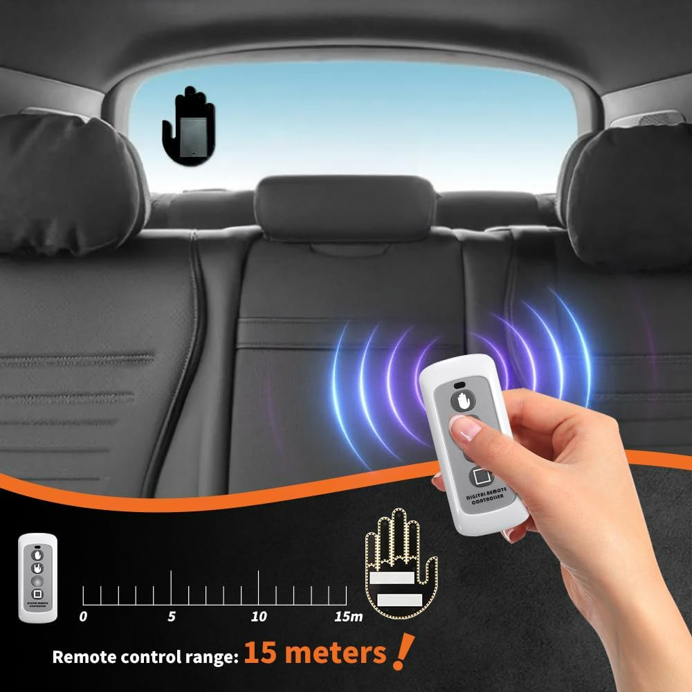 LED Hand Signal Car Sign