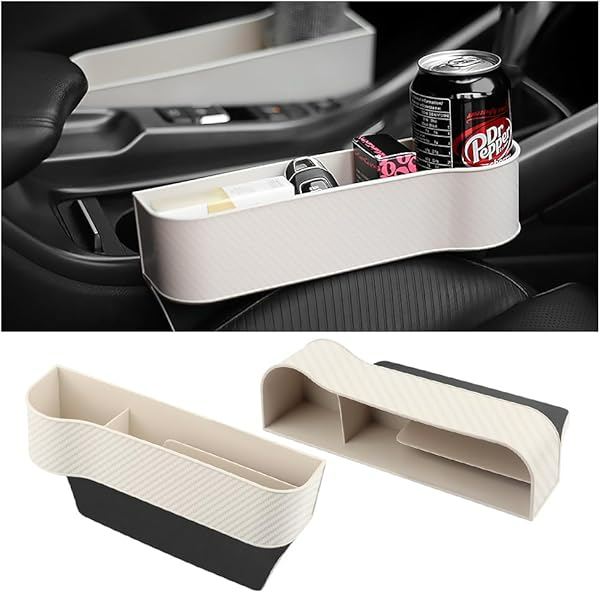 Carbon Fiber Car Seat Organizer