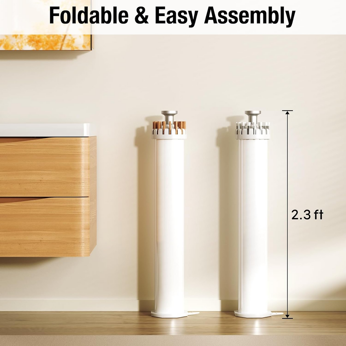 16-Arm Folding Tripod Clothes Airer