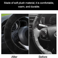 Plush Steering Wheel Cover