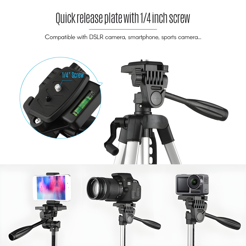 3366 Lightweight Phone & Camera Tripod