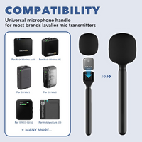 Universal Wireless Microphone Interview Handle