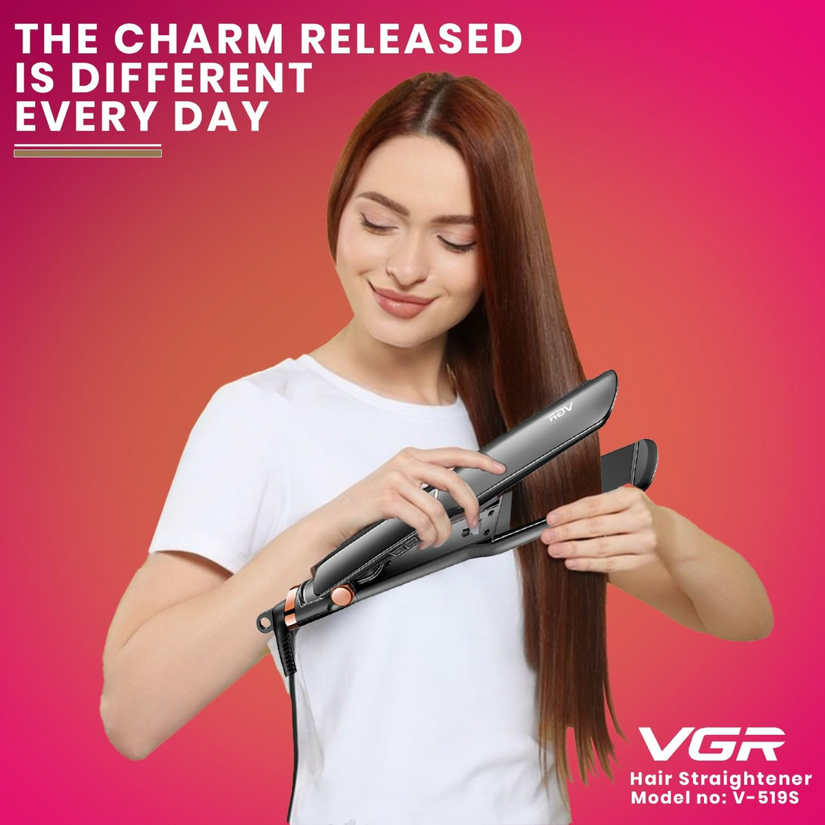 VGR V519 Hair Straightener