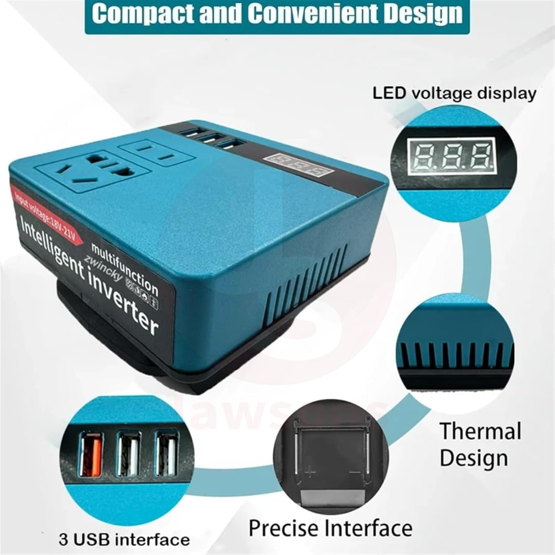 21V to 220V Battery Inverter