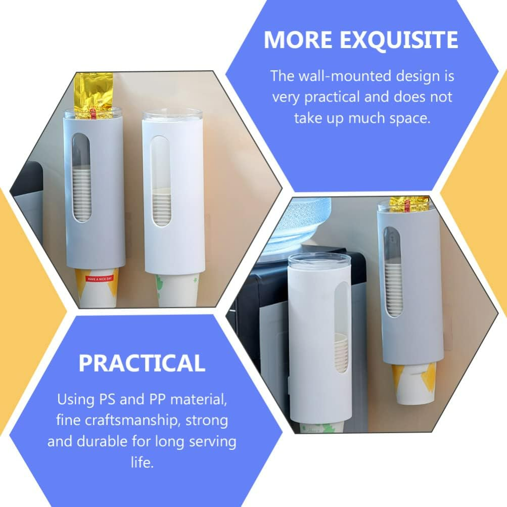 Wall-Mounted Cup Dispenser