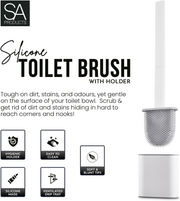 Silicone Toilet Brush Set