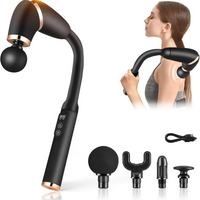 Deep Tissue Massage Gun with Upgraded Extension Handle
