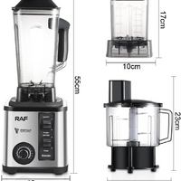 RAF 2600W  Electric Blender + Chopper 3-in-1 R2865