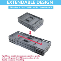 Expandable Multi Layer Storage Tray