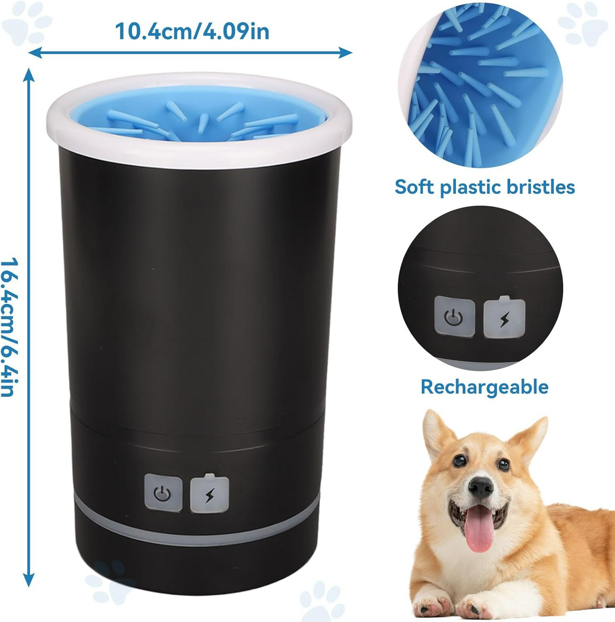 Rechargeable Dog Paw Cleaner
