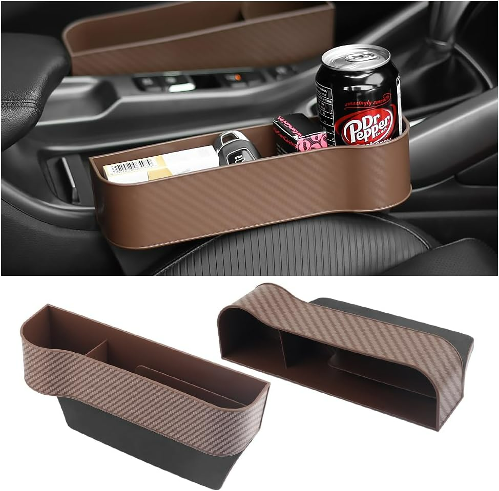 Carbon Fiber Car Seat Organizer