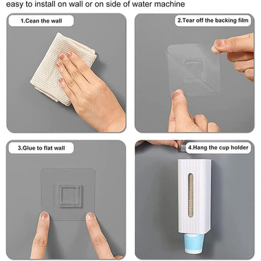 Wall-Mounted Cup Dispenser