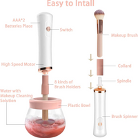 Makeup Brush Cleanser: Cleans All Brush Types & Sizes