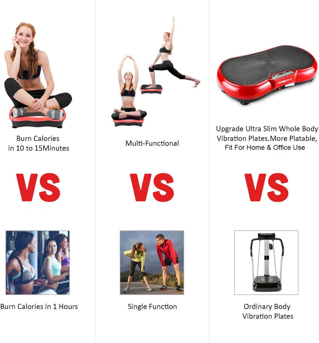 Whole Body Vibration Plate Machine