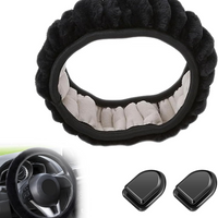 Plush Steering Wheel Cover