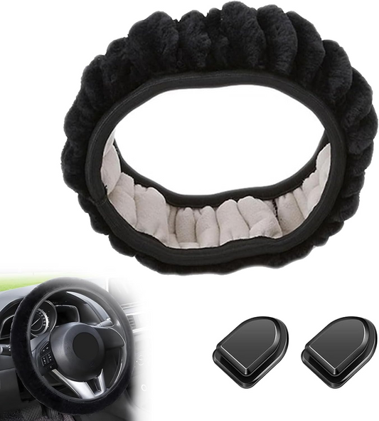 Plush Steering Wheel Cover