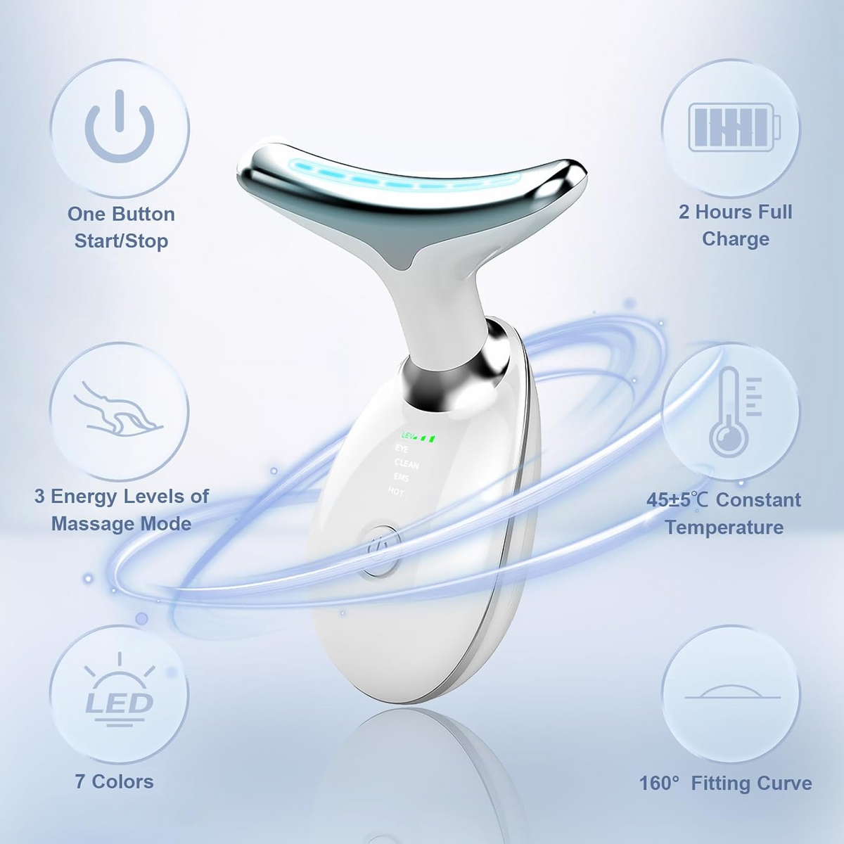 3-in-1 Face & Neck Massager