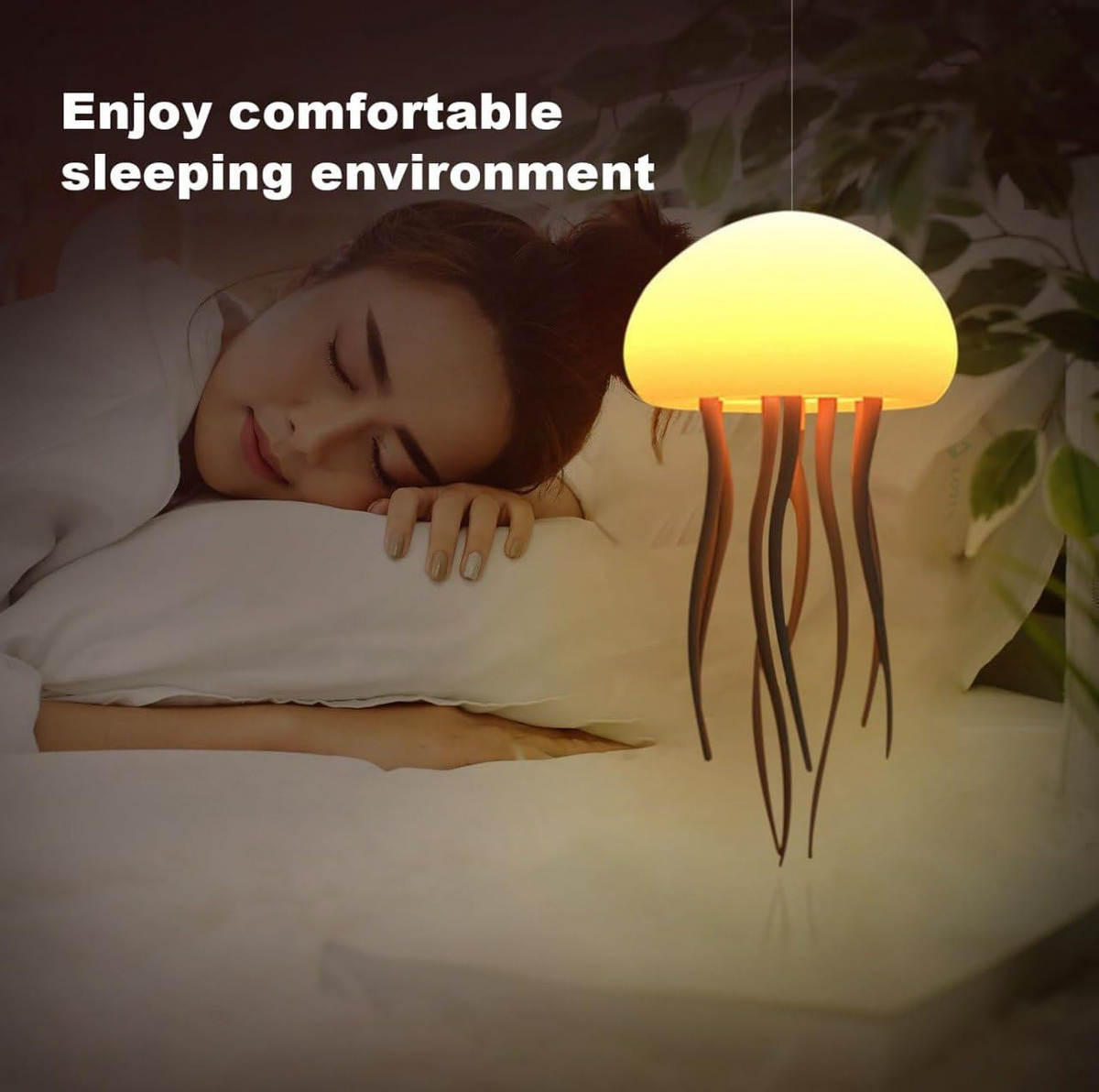 Aurora Jellyfish Mood Light Lamp
