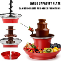Chocolate Fountain Machine, Mini Fondue Set