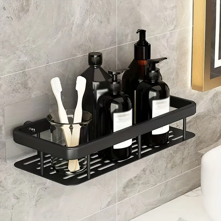 Self-Adhesive Aluminum Bathroom Shelf
