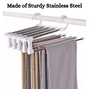 5-Layer Pants Storage Rack