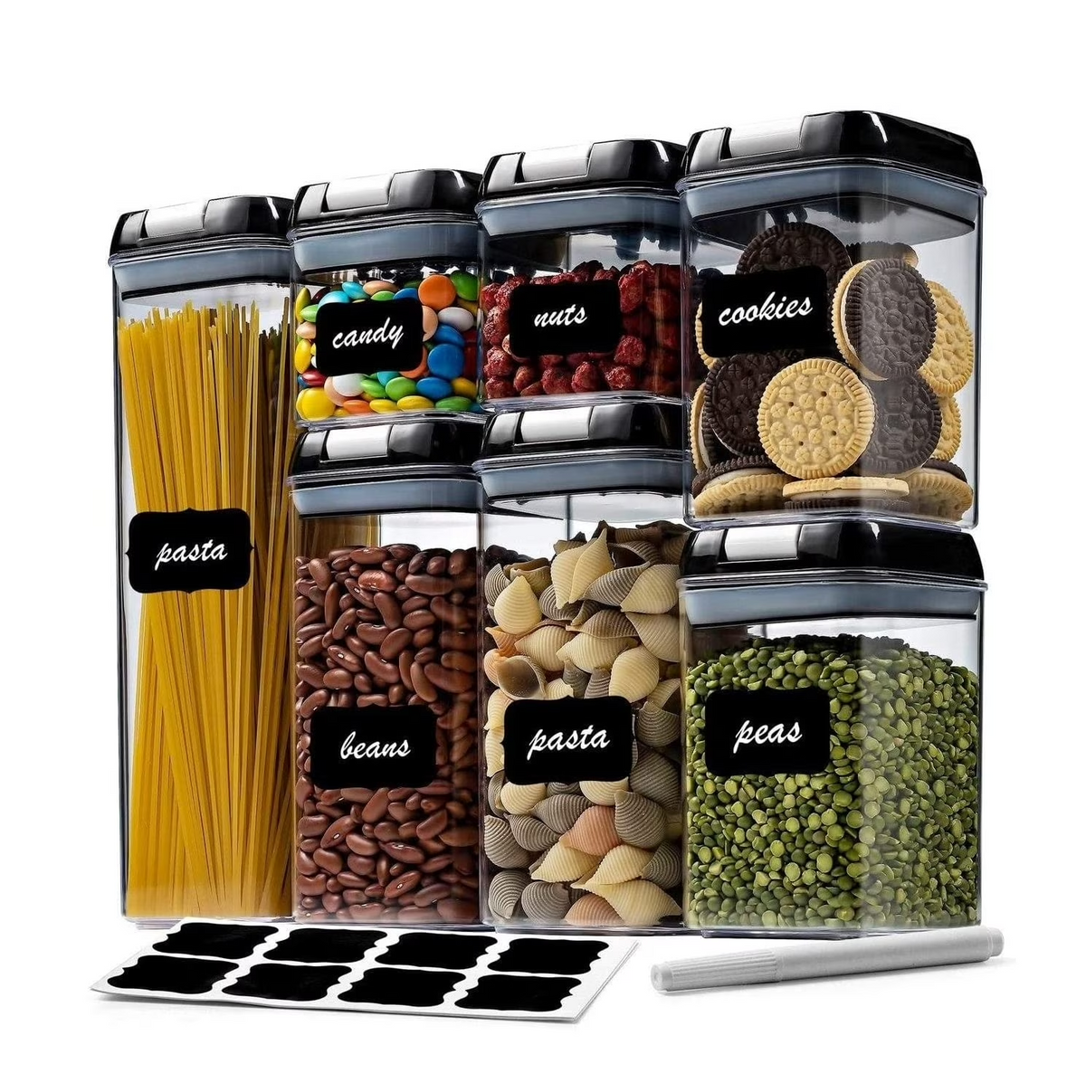 7-Piece Airtight Food Container Set