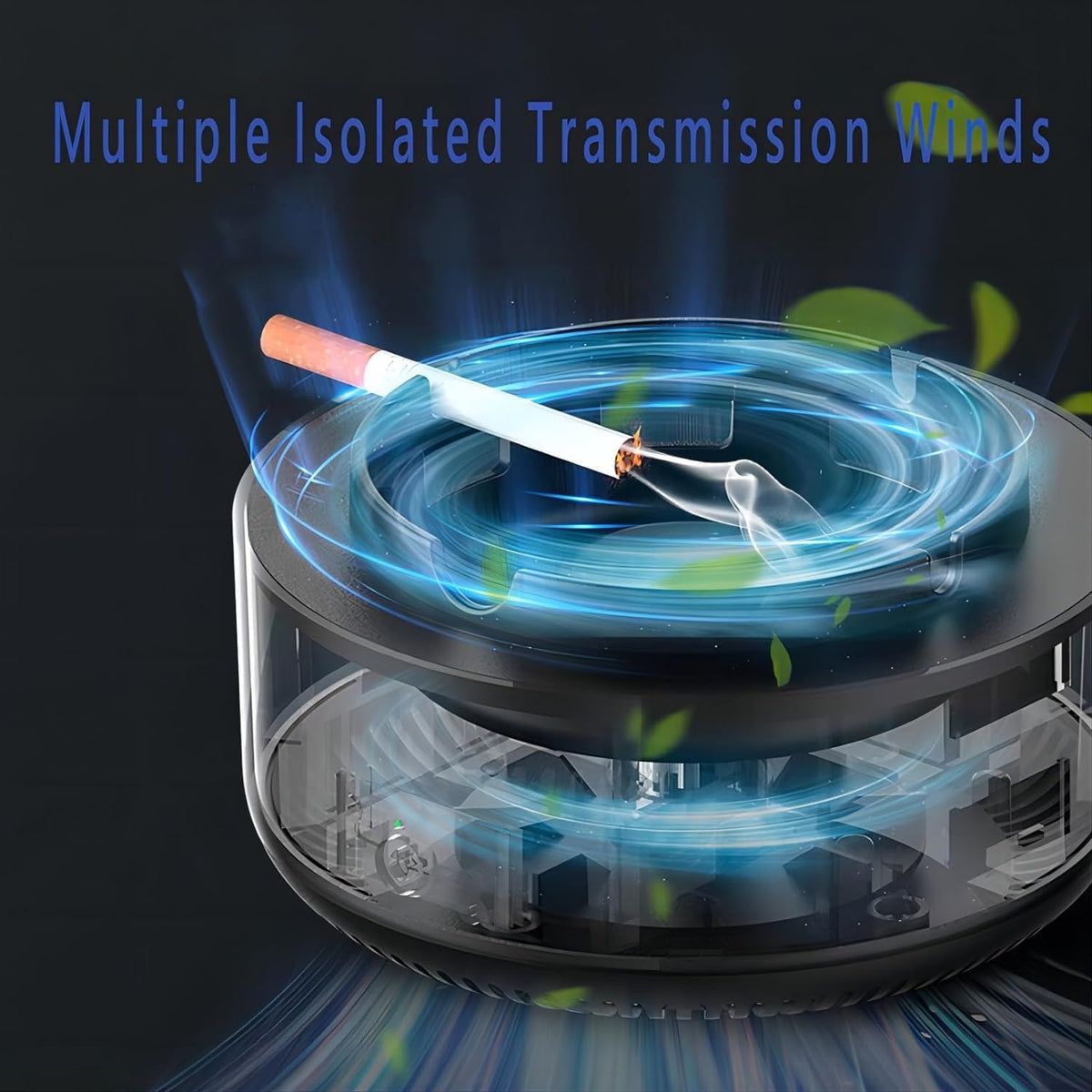 2-in-1 Smokeless Ashtray & Air Purifier