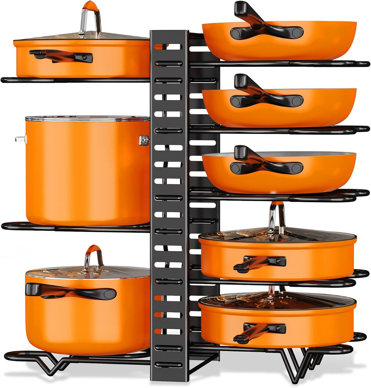 Pots and Pans Organizer Rack
