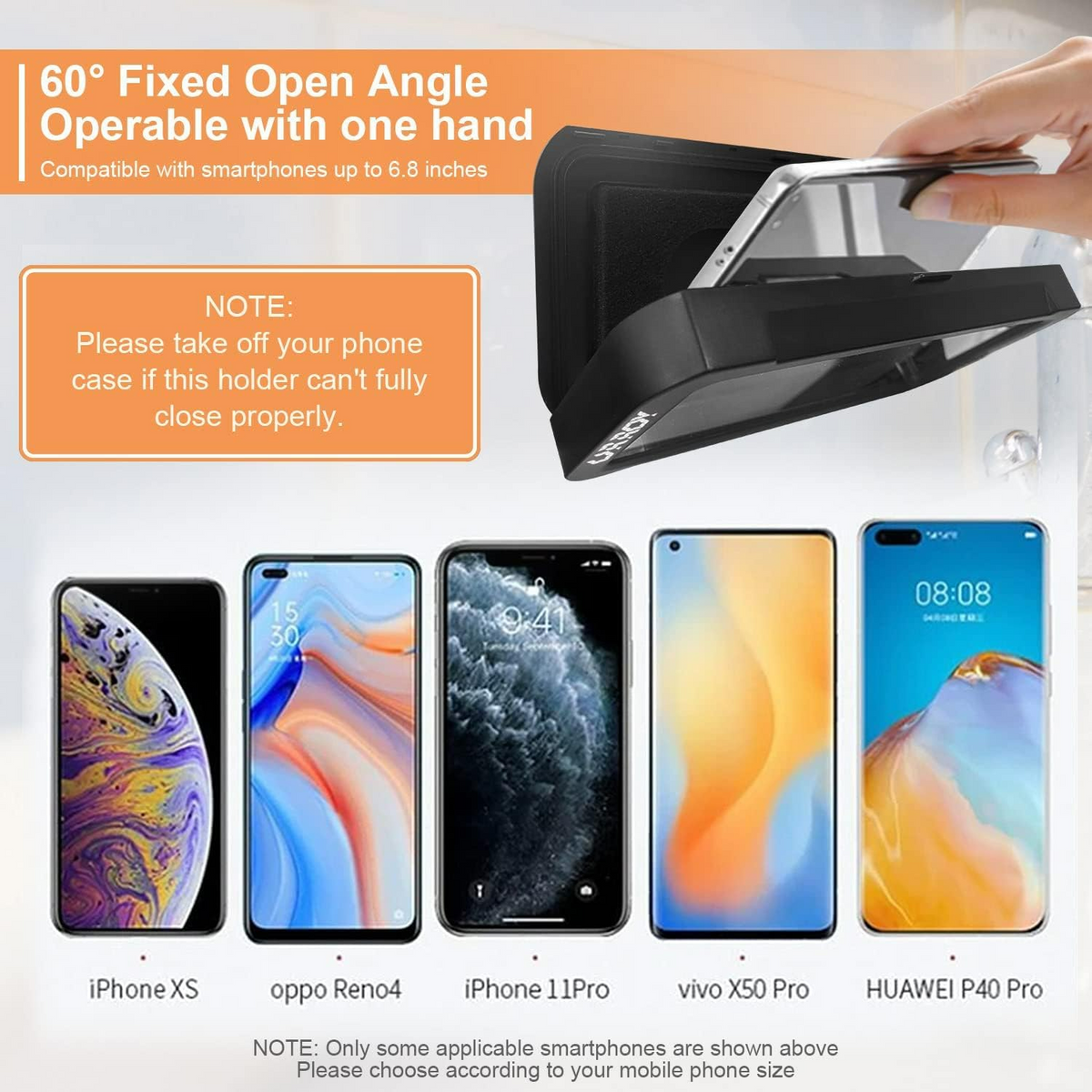 Waterproof Shower Phone Holder