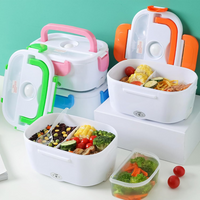 Electric Lunch Box – Portable Food Warmer for Work & Travel - Green