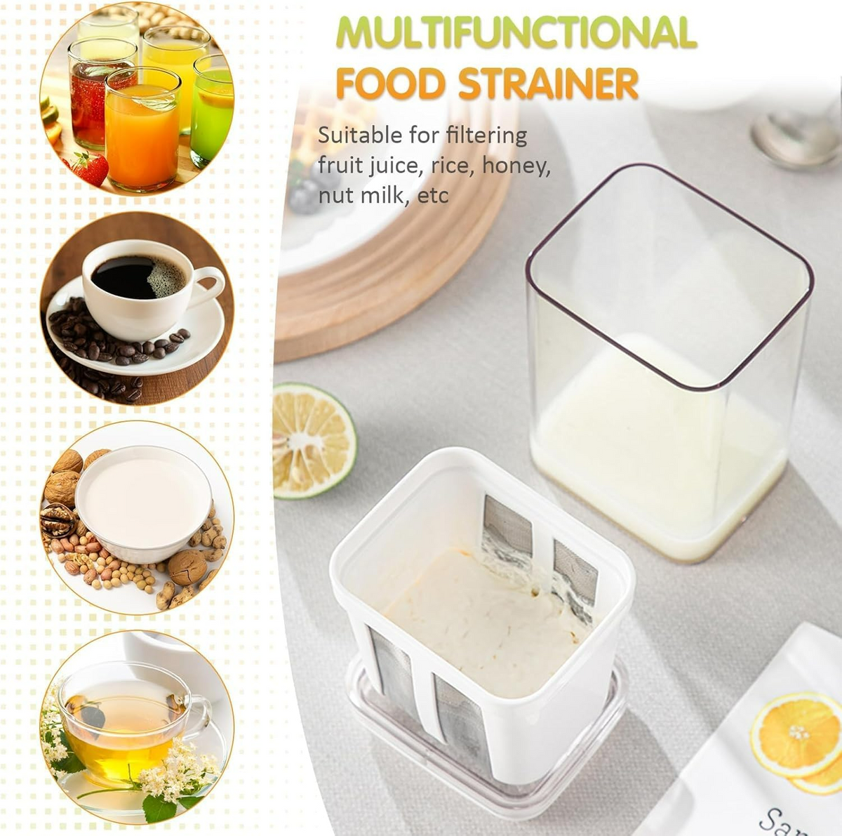 1100ml Greek Yogurt Strainer