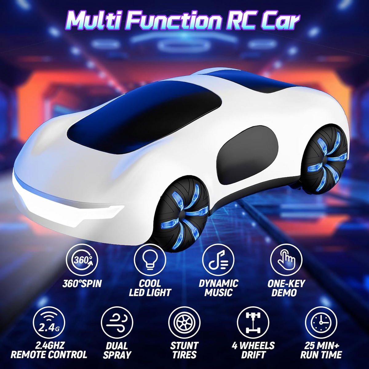 Gesture Control Stunt Car