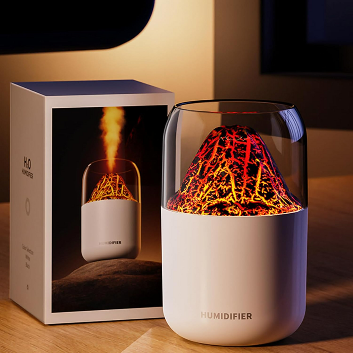 Mini Volcano Cool Mist Humidifier