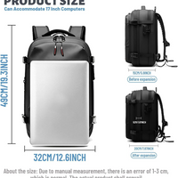 Vacuum Compression Travel Backpack with Pump – Space Saver Bag for Camping & Luggage