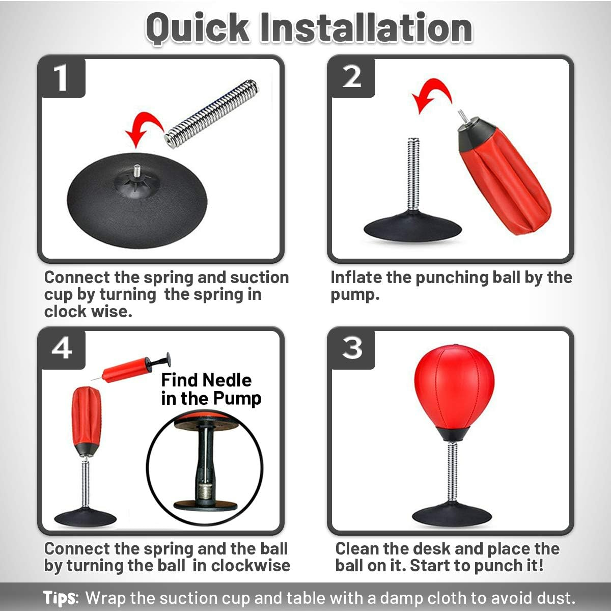 Desktop Punching Bag