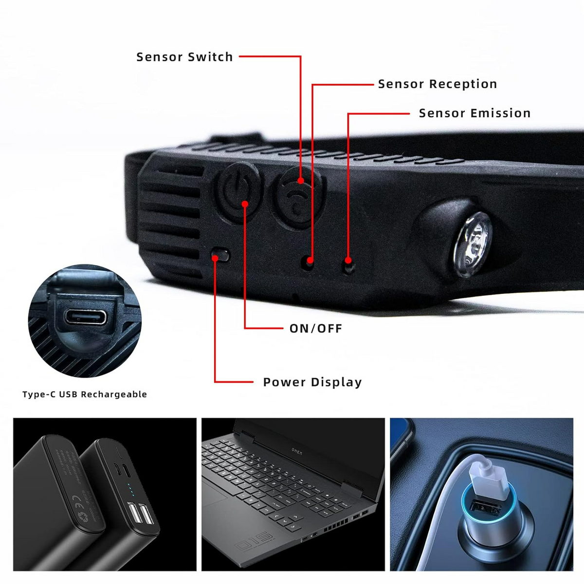 Coba Rechargeable Headlamp CB-811-1