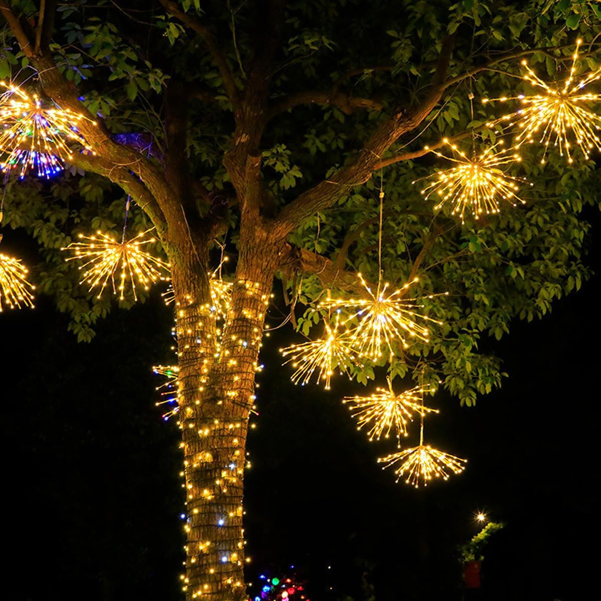 120-LED Starburst Hanging Light
