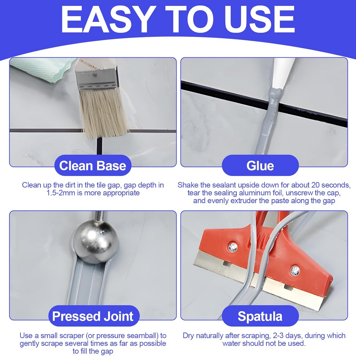 White Tile & Enamel Repair Kit