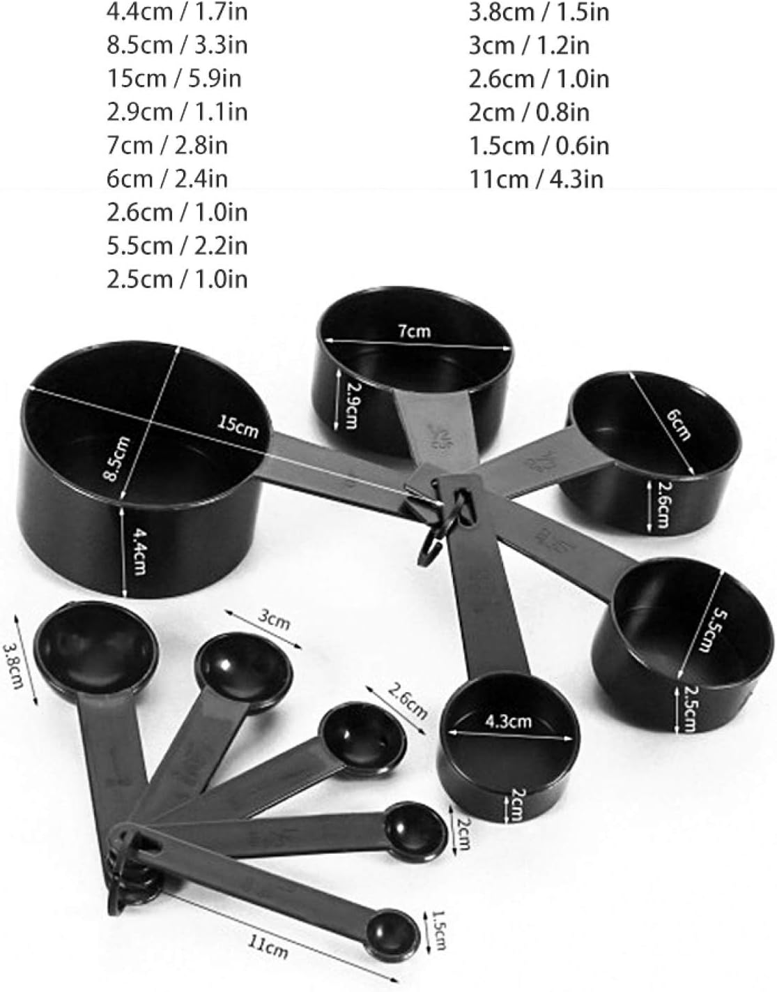 Measuring Cups & Spoons Set