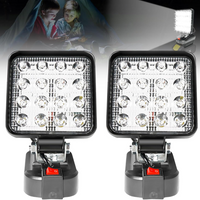 LED Work Light Battery Portable - Lamp Multifunctional Spotlight Torch