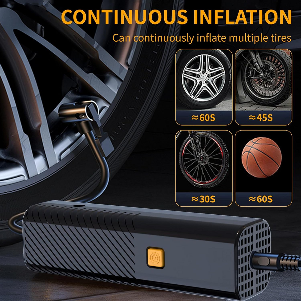 MK-322 Portable Tire Inflator
