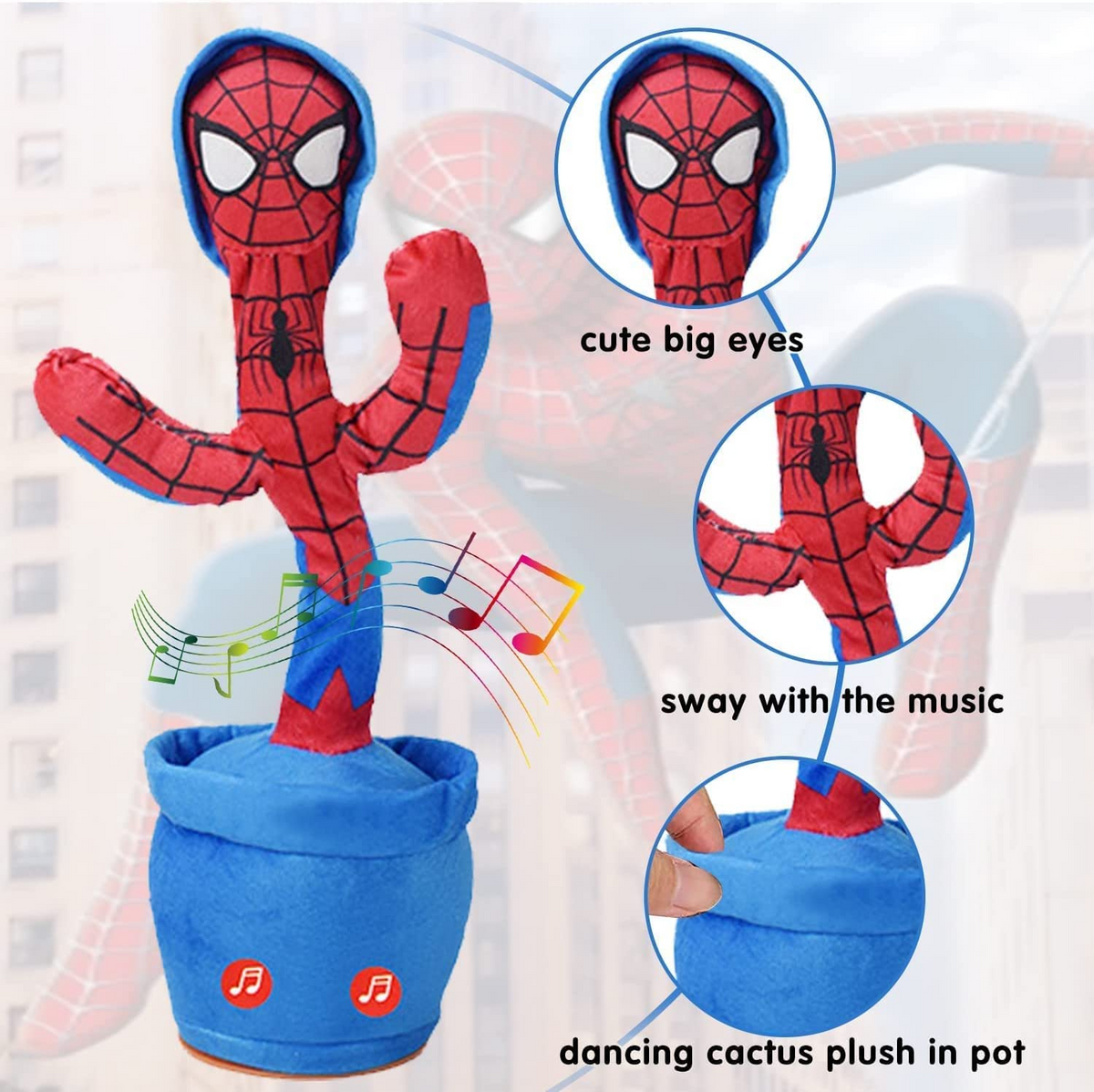 Talking Cactus Plush Toy