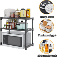 Kitchen countertop Organizer, Microwave Stand